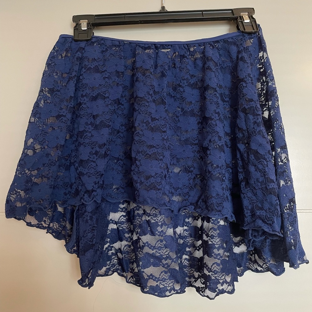 Purple Mini Skirt